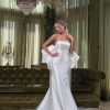 Dresses Kleinfeld Bridal Fit And Flare | Simple And Chic Fit-And-Flare Gown With Bow