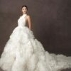 Dresses Kleinfeld Bridal Ball Gown | Halter Neck Ball Gown Wedding Dress With Textured Skirt