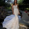 Dresses Kleinfeld Bridal Plus Size Wedding Dresses | Strapless Lace Mermaid Wedding Dress With Sweetheart Neckline