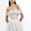 Dresses Kleinfeld Bridal A-Line | Romantic Couture, Off-The-Shoulder Corset Gown