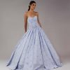 Dresses Kleinfeld Bridal A-Line | Romantic Blue Ball Gown With Sweetheart Neckline