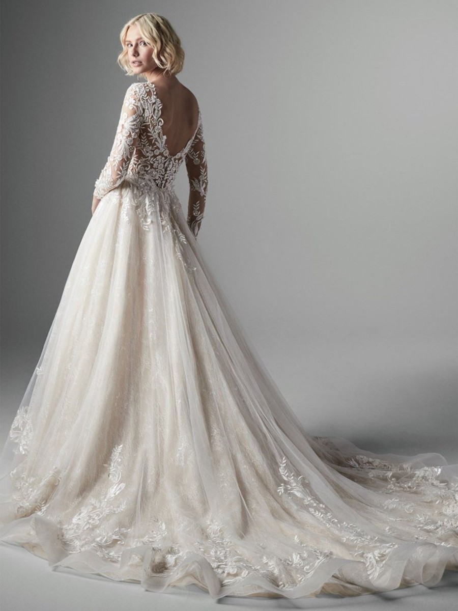 Dresses Kleinfeld Bridal Plus Size Wedding Dresses | Long Sleeve Lace Ball Gown Wedding Dress