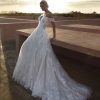 Dresses Kleinfeld Bridal Lace | Romantic Off-The-Shoulder A-Line Gown