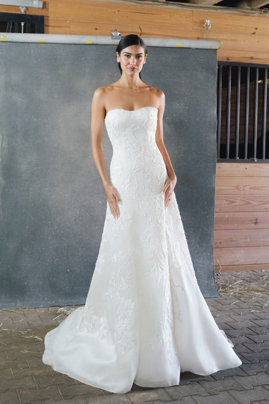 Dresses Kleinfeld Bridal Lace | Romantic Sweetheart Strapless Gown