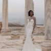 Dresses Kleinfeld Bridal Fit And Flare | Strapless Fit And Flare Wedding Dress With Beaded Bodice