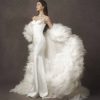 Dresses Kleinfeld Bridal Kleinfeld Exclusives | Modern Couture Scoop Neck Fit And Flare Gown