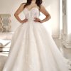 Dresses Kleinfeld Bridal Ball Gown | Strapless Lace Corset Ball Gown Wedding Dress