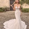 Dresses Kleinfeld Bridal Plus Size Wedding Dresses | Sparkly Lace Fit-And-Flare Bridal Dress Wedding Dress