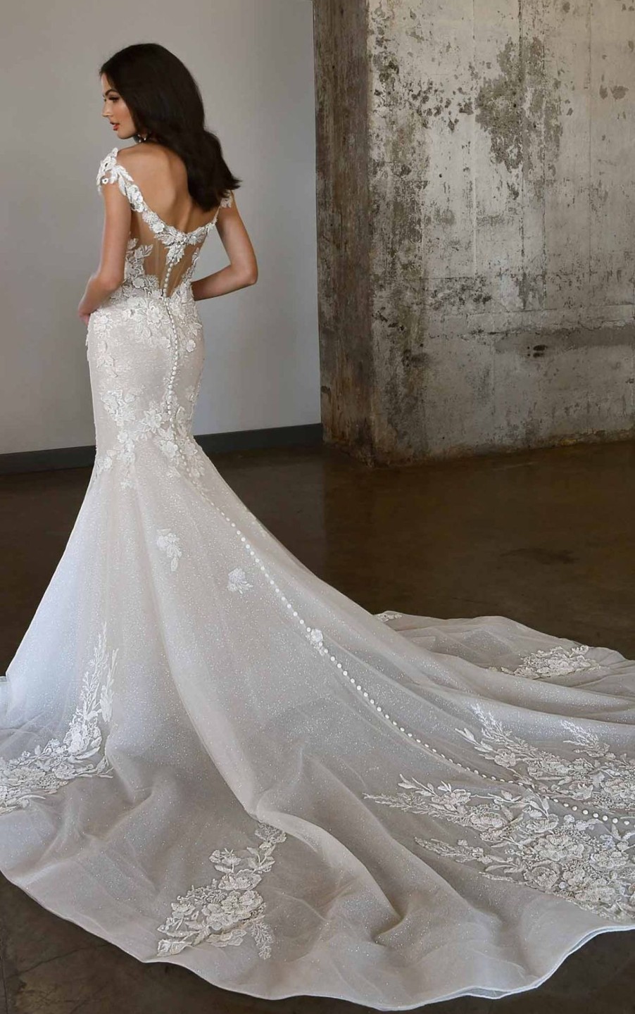 Dresses Kleinfeld Bridal Plus Size Wedding Dresses | Cap Sleeve Lace Fit And Flare Wedding Dress