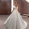 Dresses Kleinfeld Bridal Ball Gown | Asymmetrical One-Shoulder Mikado Ball Gown