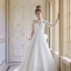 Dresses Kleinfeld Bridal Lace | Lace Long Sleeve Ball Gown