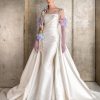 Dresses Kleinfeld Bridal New Wedding Dresses | Elegant Detachable Overskirt