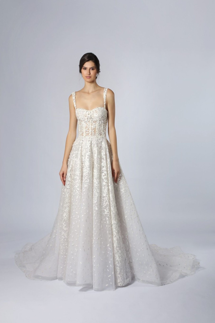 Dresses Kleinfeld Bridal A-Line | Sweetheart Embroidered A-Line Gown