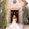 Dresses Kleinfeld Bridal Ball Gown | Square-Neck Floral Ball Gown