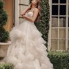 Dresses Kleinfeld Bridal Ball Gown | Strapless Ruffled Tulle Ball Gown