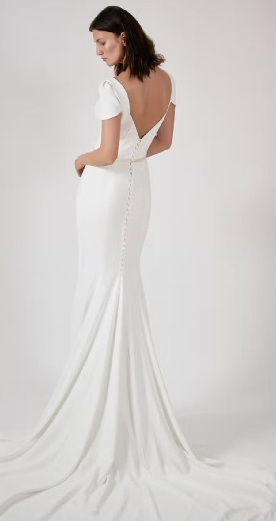 Dresses Kleinfeld Bridal Sheath | Cap Sleeve Sweetheart Sheath Wedding Dress