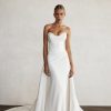 Dresses Kleinfeld Bridal Sexy | Simple And Modern Sheath Gown