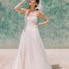 Dresses Kleinfeld Bridal A-Line | Romantic Silk Chiffon Gown