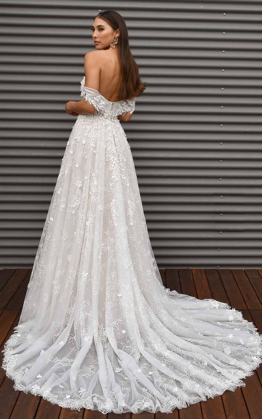 Dresses Kleinfeld Bridal Plus Size Wedding Dresses | Elegant Lace Sweetheart Wedding Dress With Off The Shoulder Straps