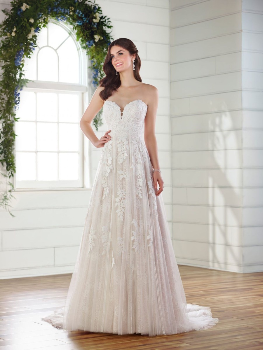 Dresses Kleinfeld Bridal Plus Size Wedding Dresses | A-Line Lace Wedding Dress