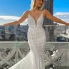 Dresses Kleinfeld Bridal Popular Wedding Dresses | Sexy 3D Lace Wedding Dress With V-Neck And Beading