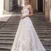 Dresses Kleinfeld Bridal A-Line | Romantic Floral A-Line Gown