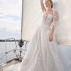 Dresses Kleinfeld Bridal A-Line | Strapless Floral A-Line Gown