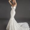 Dresses Kleinfeld Bridal Mermaid | Strapless Sweetheart Neckline Lace Mermaid Wedding Dress