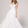 Dresses Kleinfeld Bridal Plus Size Wedding Dresses | Simple Sweetheart Neckline Satin Ball Gown Wedding Dress