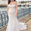 Dresses Kleinfeld Bridal New Wedding Dresses | 3D Floral Mikado Fit-And-Flare Gown With Detachable Overskirt