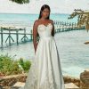 Dresses Kleinfeld Bridal Plus Size Wedding Dresses | Romantic And Modern Corset A-Line Gown