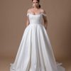 Dresses Kleinfeld Bridal Ball Gown | Hand-Beaded Satin Ball Gown