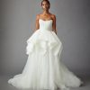 Dresses Kleinfeld Bridal Ball Gown | Strapless Ball Gown Wedding Dress With Corset Bodice