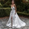 Dresses Kleinfeld Bridal Sexy | Simple Silk Mikado A-Line Wedding Dress