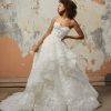 Dresses Kleinfeld Bridal Ball Gown | Chic And Romantic Tiered Ball Gown